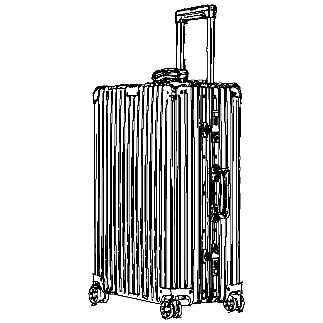 Classic- Check In M- Aluminum Cover