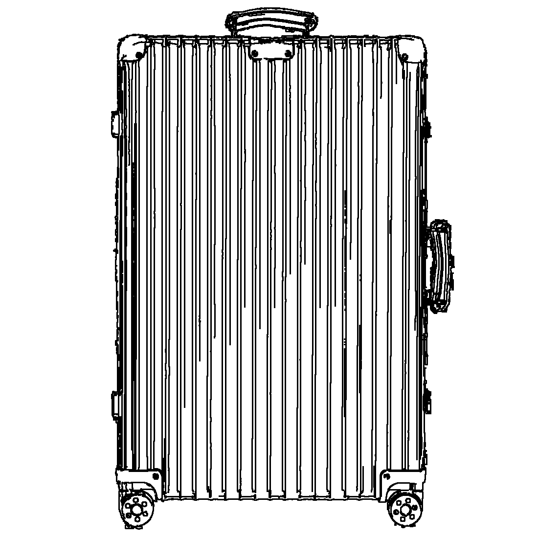 Classic- Check In L- Aluminum Cover