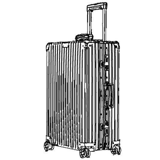 Classic- Check In M- Aluminum Cover